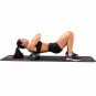 Masážní válec Foam roller 61 cm TUNTURI černo-zelený workout