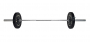Olympijská tyč TUNTURI Cross Fit 220cm, 20 kg, 28 mm naložená činka